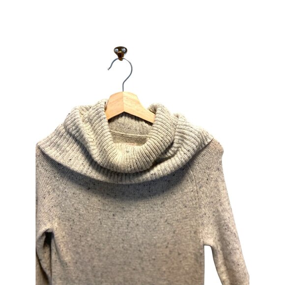 Burton Turtleneck Wool Blend Turtleneck Tunic Sweater Cream Size XS Neutral Cozy - Picture 10 of 15